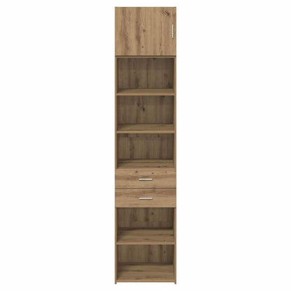 vidaXL Highboard Artisan Oak 50 x 42.5 x 225 cm Engineered Wood