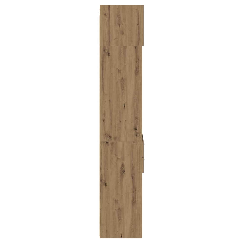 vidaXL Highboard Artisan Oak 50 x 42.5 x 225 cm Engineered Wood