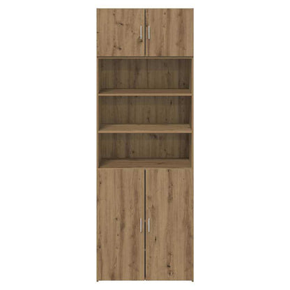 vidaXL Storage Cabinet Artisan Oak 80 x 42.5 x 225 cm Engineered Wood