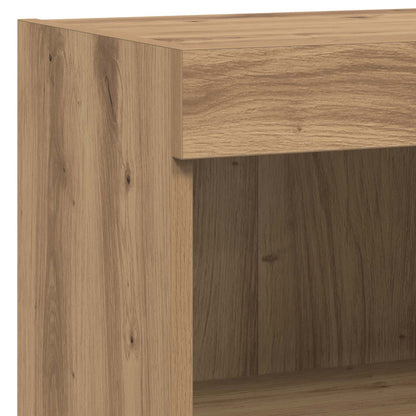 vidaXL TV Wall Cabinets 4 pcs Artisan Oak Engineered Wood