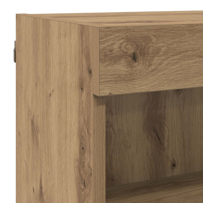 vidaXL TV Wall Unit 6 pcs Artisan Oak Engineered Wood