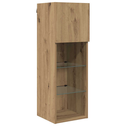 vidaXL TV Wall Unit 6 pcs Artisan Oak Engineered Wood