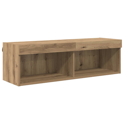 vidaXL TV Wall Cabinet Set 5 pcs Artisan Oak Engineered Wood