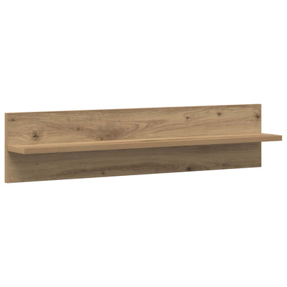 vidaXL TV Wall Units with LED 6 pcs Artisan Oak Engineered Wood
