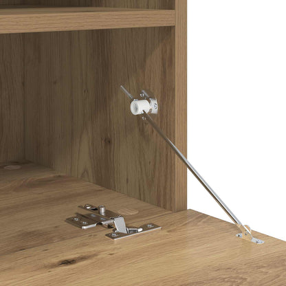vidaXL TV Wall Unit 4 pcs Artisan Oak Engineered Wood