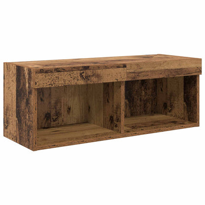 vidaXL TV Wall Units Wall-mounted 6 pcs Old Wood Engineered Wood