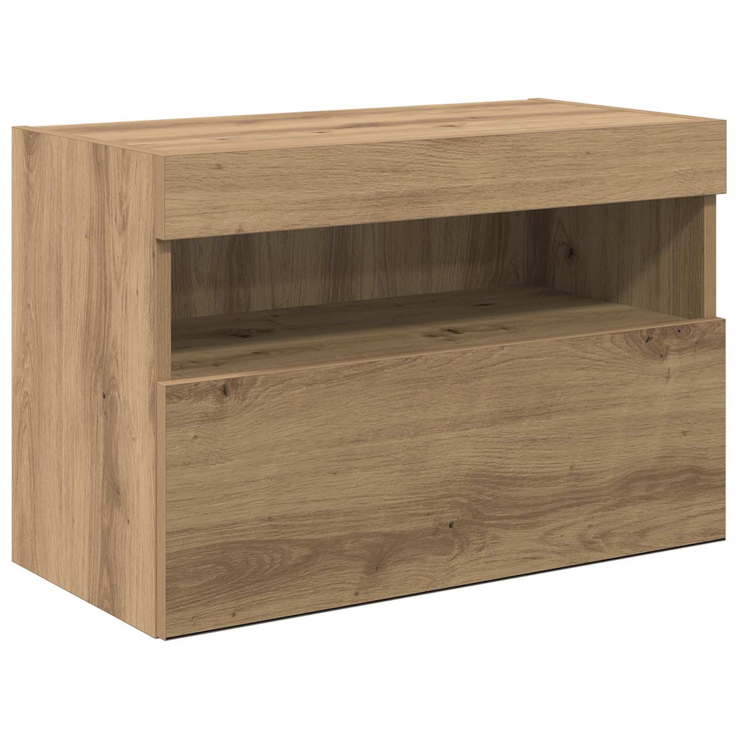 vidaXL TV Wall Units 6 pcs Artisan Oak Engineered Wood