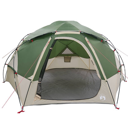 vidaXL Dome Tent with Removable Rainfly Green 4-Person