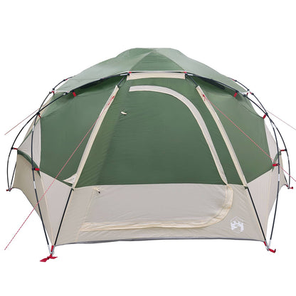 vidaXL Dome Tent with Removable Rainfly Green 4-Person