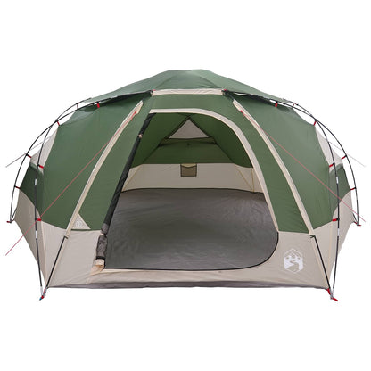 vidaXL Dome Tent with Removable Rainfly Green 8-Person