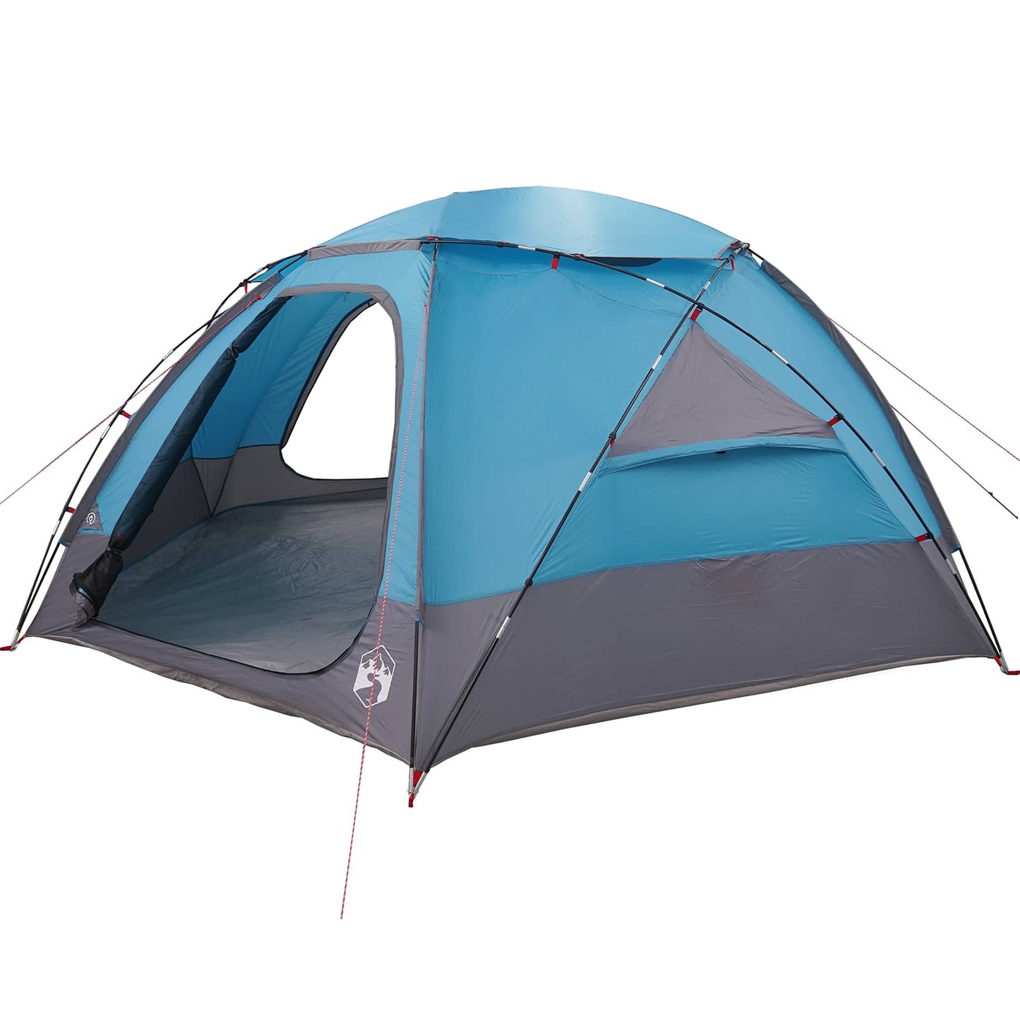 vidaXL Dome Tent with Removable Rainfly Blue 8-Person