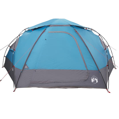 vidaXL Dome Tent with Removable Rainfly Blue 8-Person