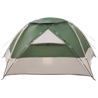 vidaXL Dome Tent with Removable Rainfly Green 12-Person