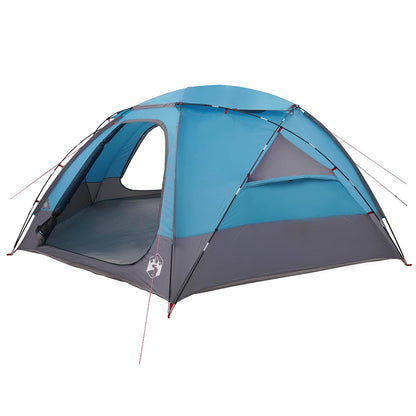 vidaXL Dome Tent with Removable Rainfly Blue 12-Person