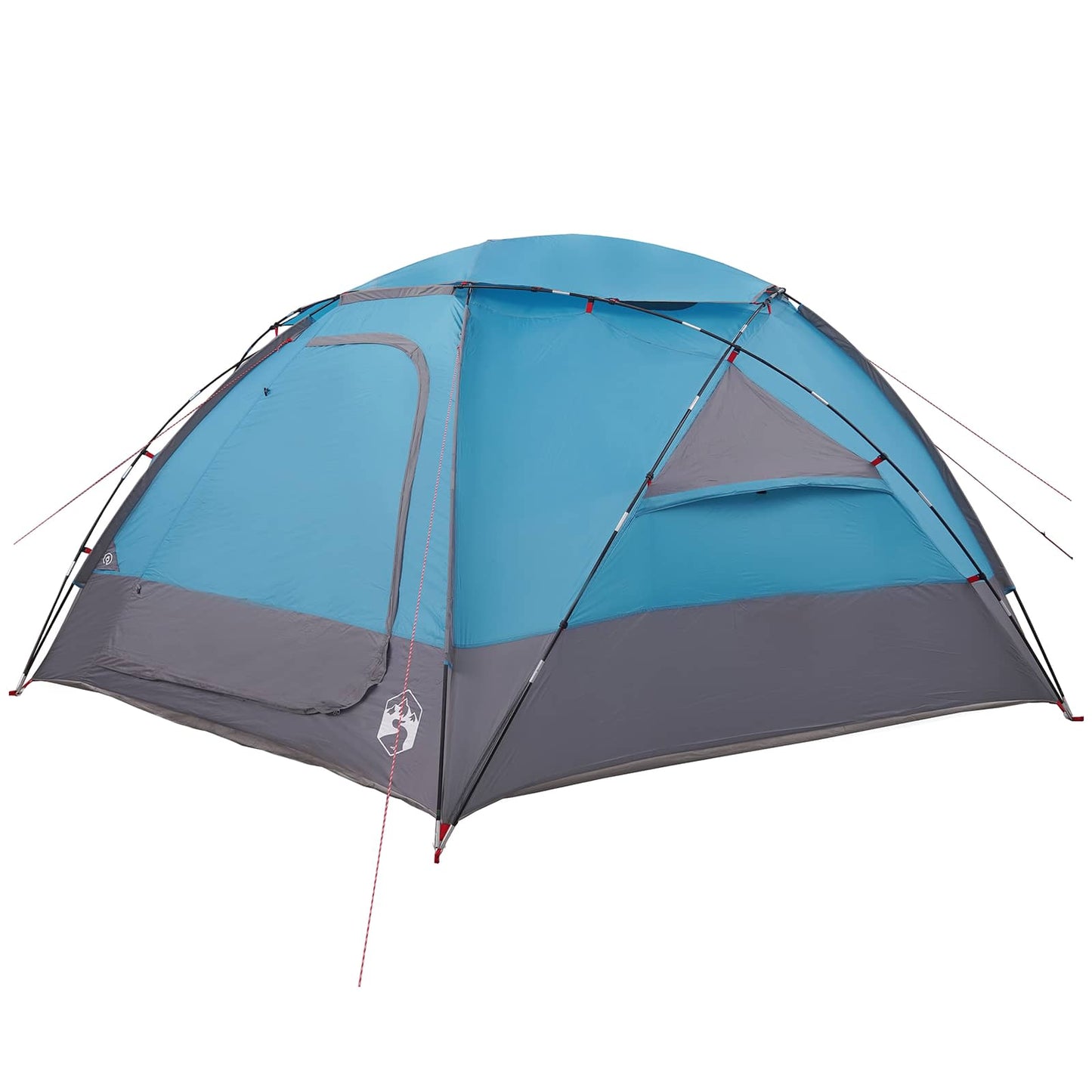 vidaXL Dome Tent with Removable Rainfly Blue 12-Person