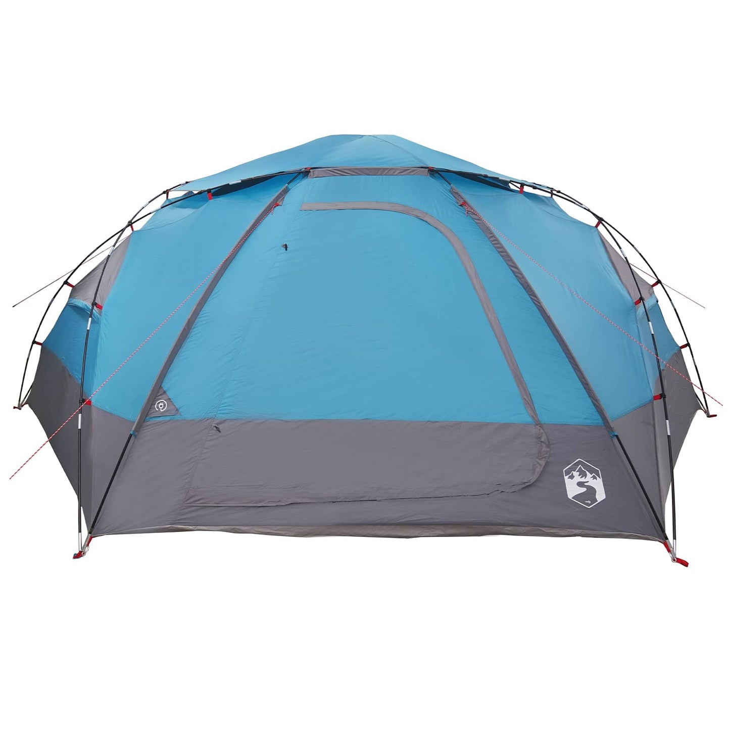 vidaXL Dome Tent with Removable Rainfly Blue 12-Person