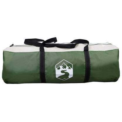 vidaXL Family Tent Green 5-Person 185T Polyester with PU Coating