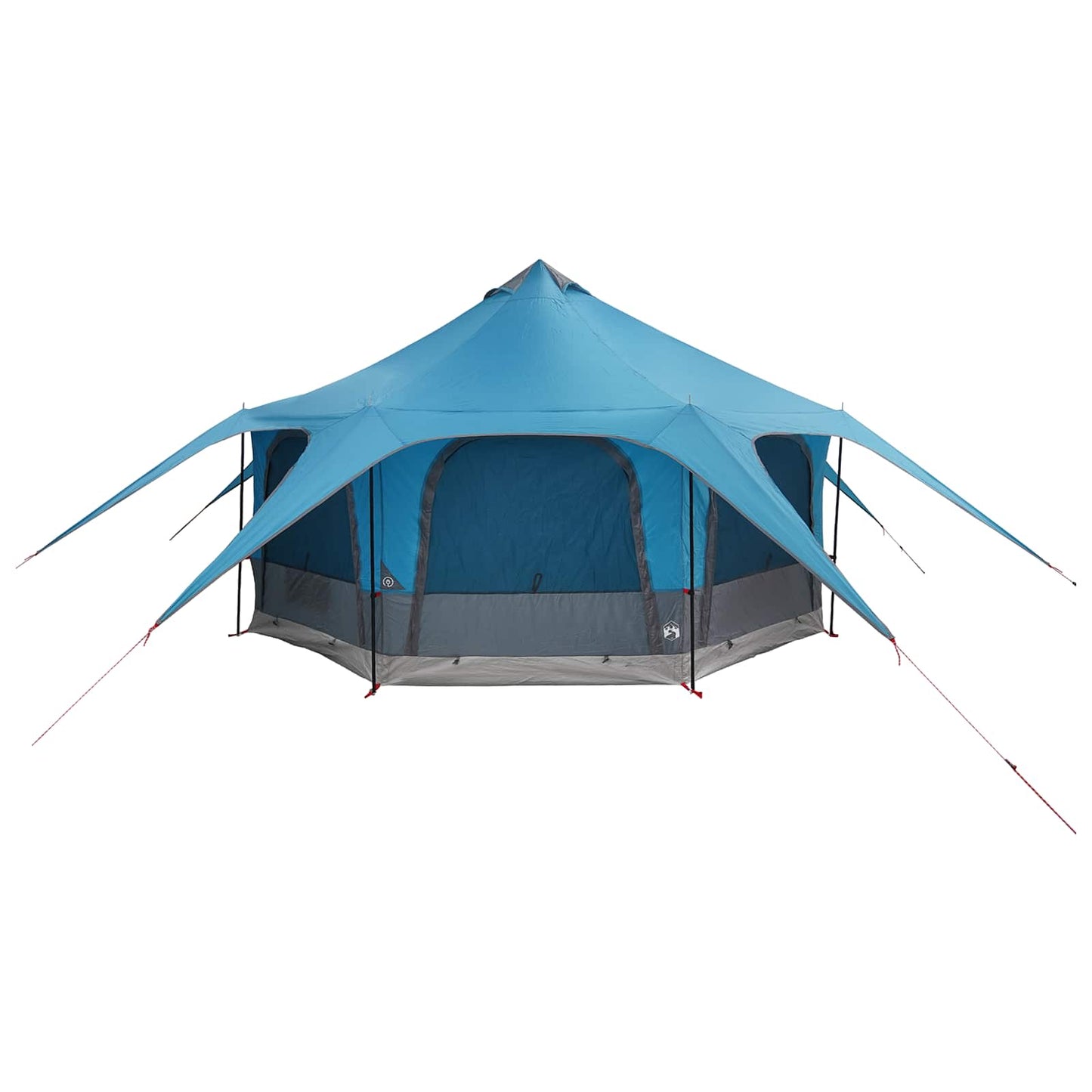 vidaXL Family Tent Blue 5-Person 185T Polyester with PU Coating