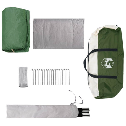 vidaXL Tunnel Tent Green 361 x 235 x 147 cm
