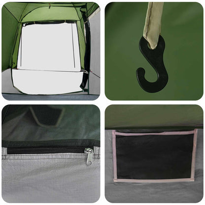 vidaXL Tunnel Tent Green 361 x 235 x 147 cm