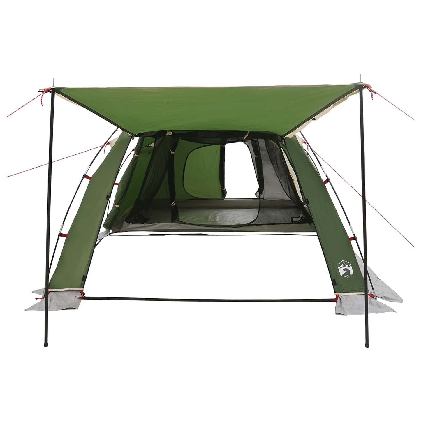vidaXL Tunnel Tent Green 361 x 235 x 147 cm