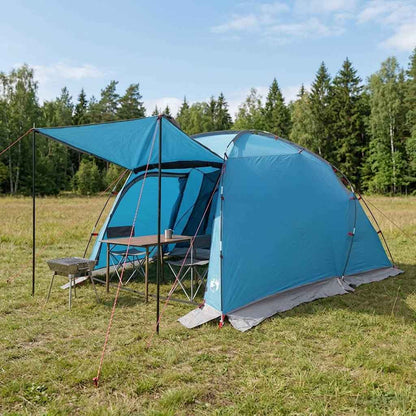 vidaXL Tunnel Tent Blue 361 x 235 x 147 cm