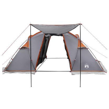 vidaXL Tunnel Tent 520 x 260 x 175 cm Grey and Orange
