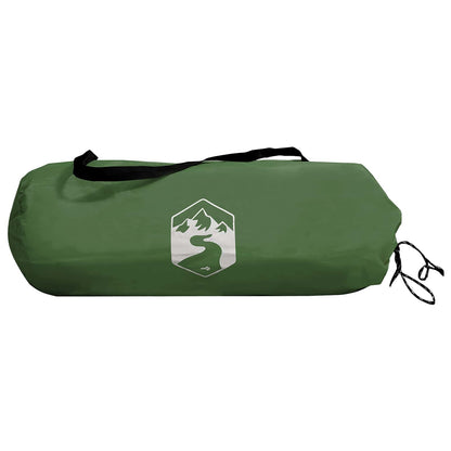 vidaXL 2-in-1 Rain Poncho with Hood Green 262 x 126 x 130 cm