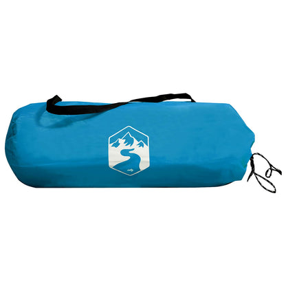 vidaXL 2-in-1 Rain Poncho with Hood Blue 262 x 126 x 130 cm