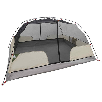 vidaXL Backpacking Tent Green 2-Person 185T Polyester with PU Coating