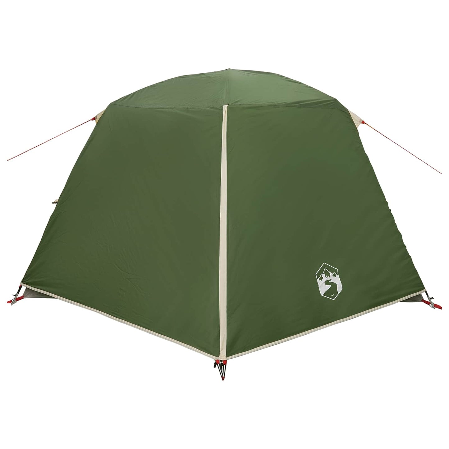 vidaXL Backpacking Tent Green 2-Person 185T Polyester with PU Coating