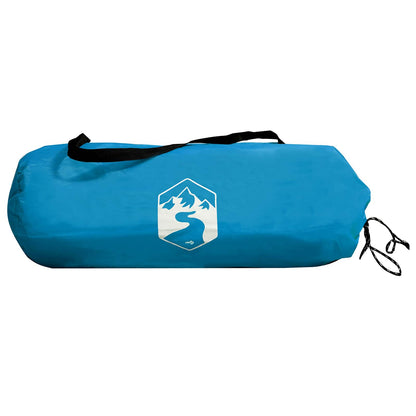 vidaXL Backpacking Tent Blue 2-Person 185T Polyester with PU Coating