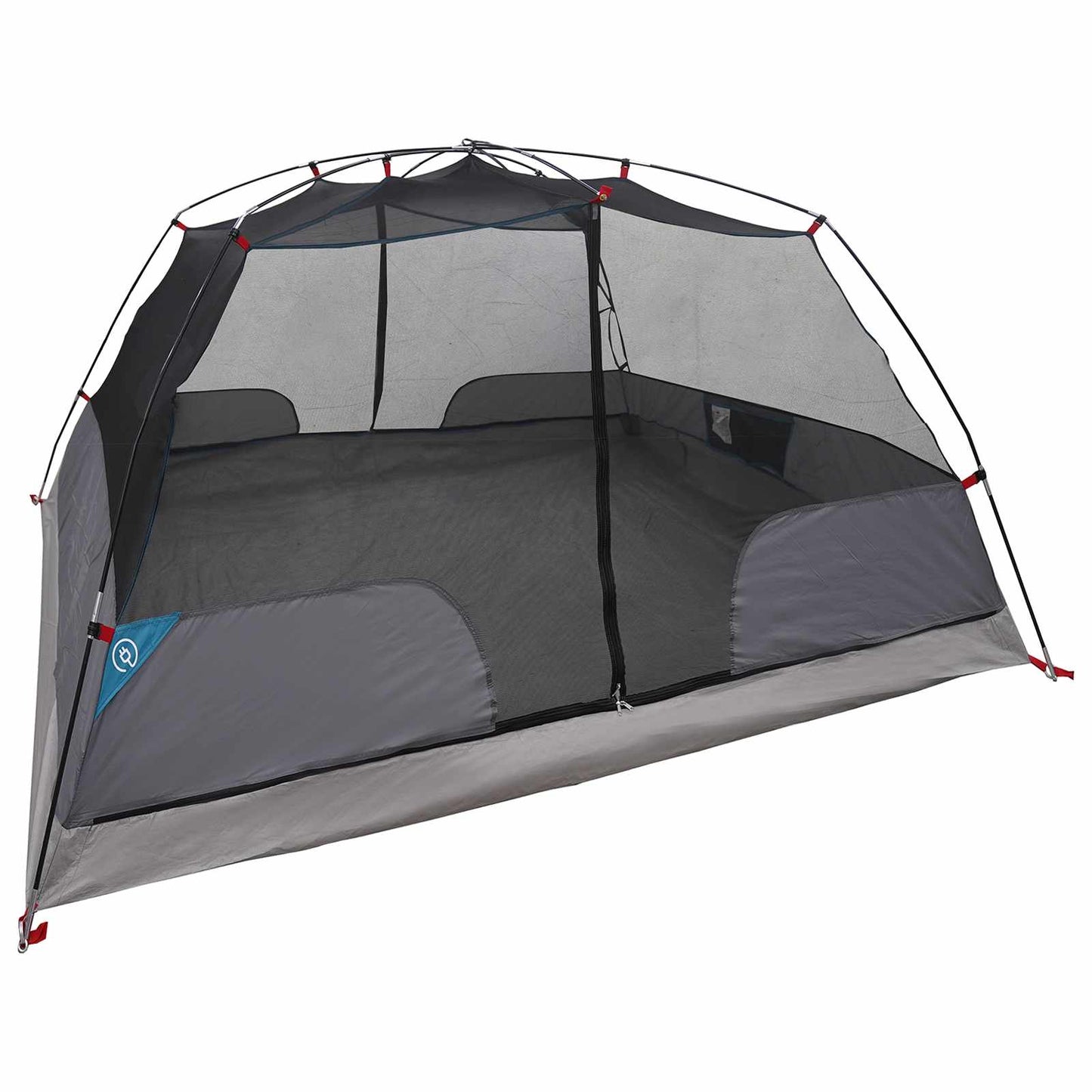 vidaXL Backpacking Tent Blue 2-Person 185T Polyester with PU Coating