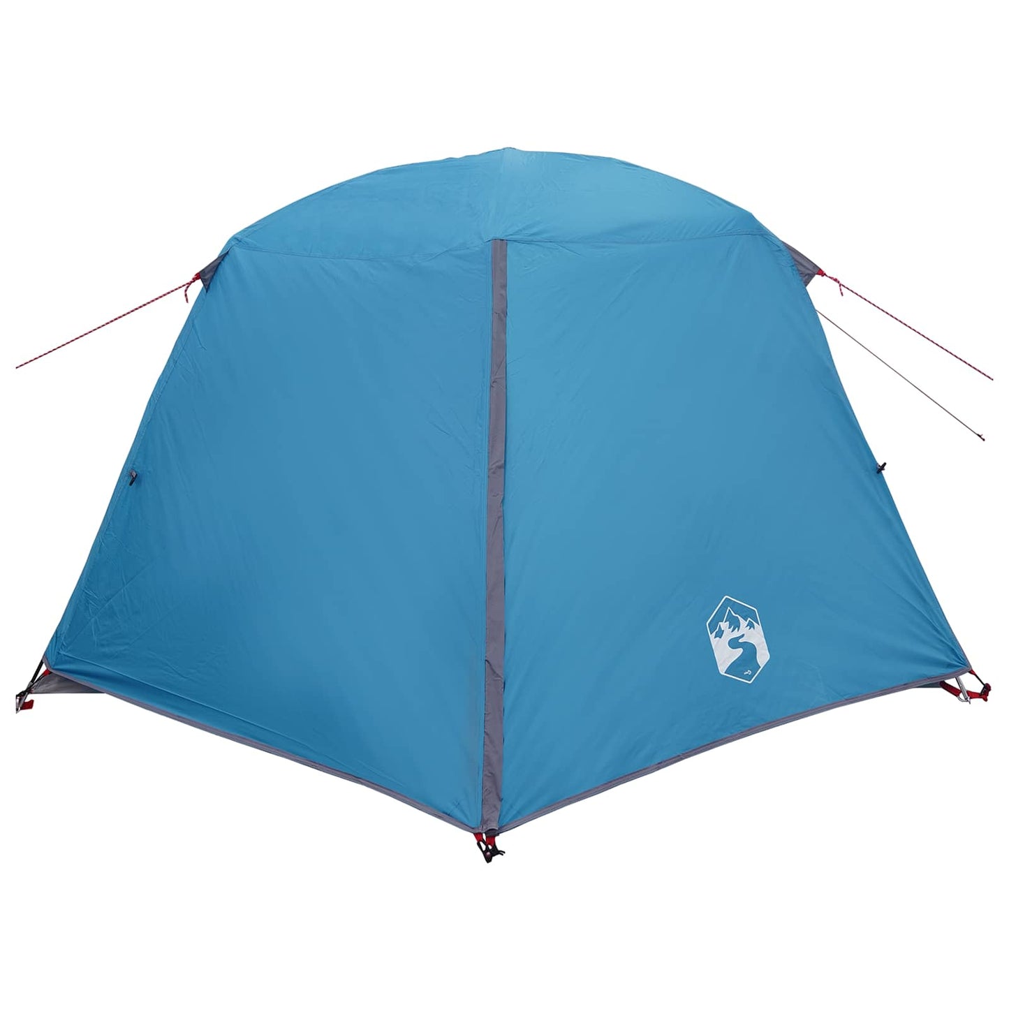 vidaXL Backpacking Tent Blue 2-Person 185T Polyester with PU Coating