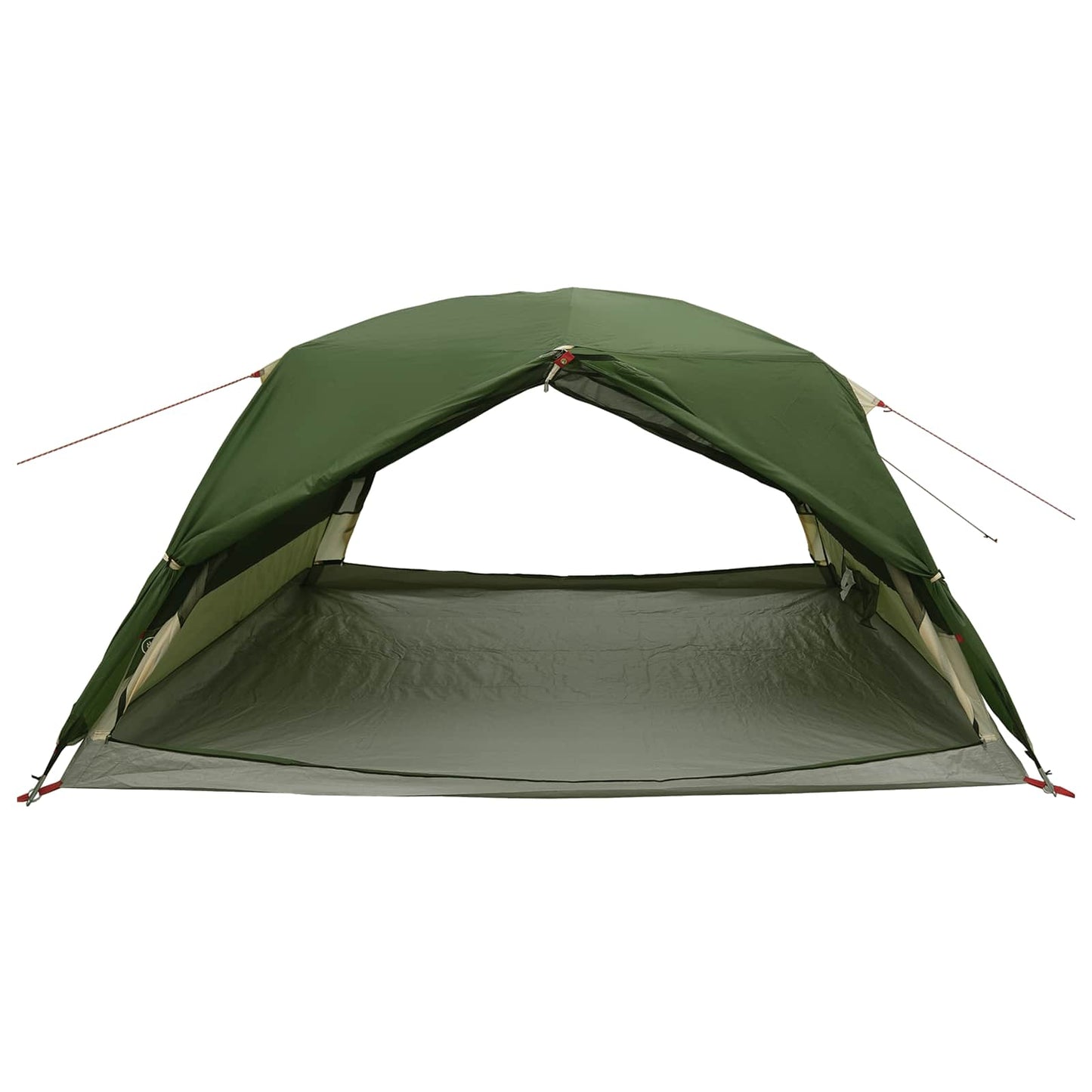 vidaXL Backpacking Tent Green 4-Person 185T Polyester with PU Coating