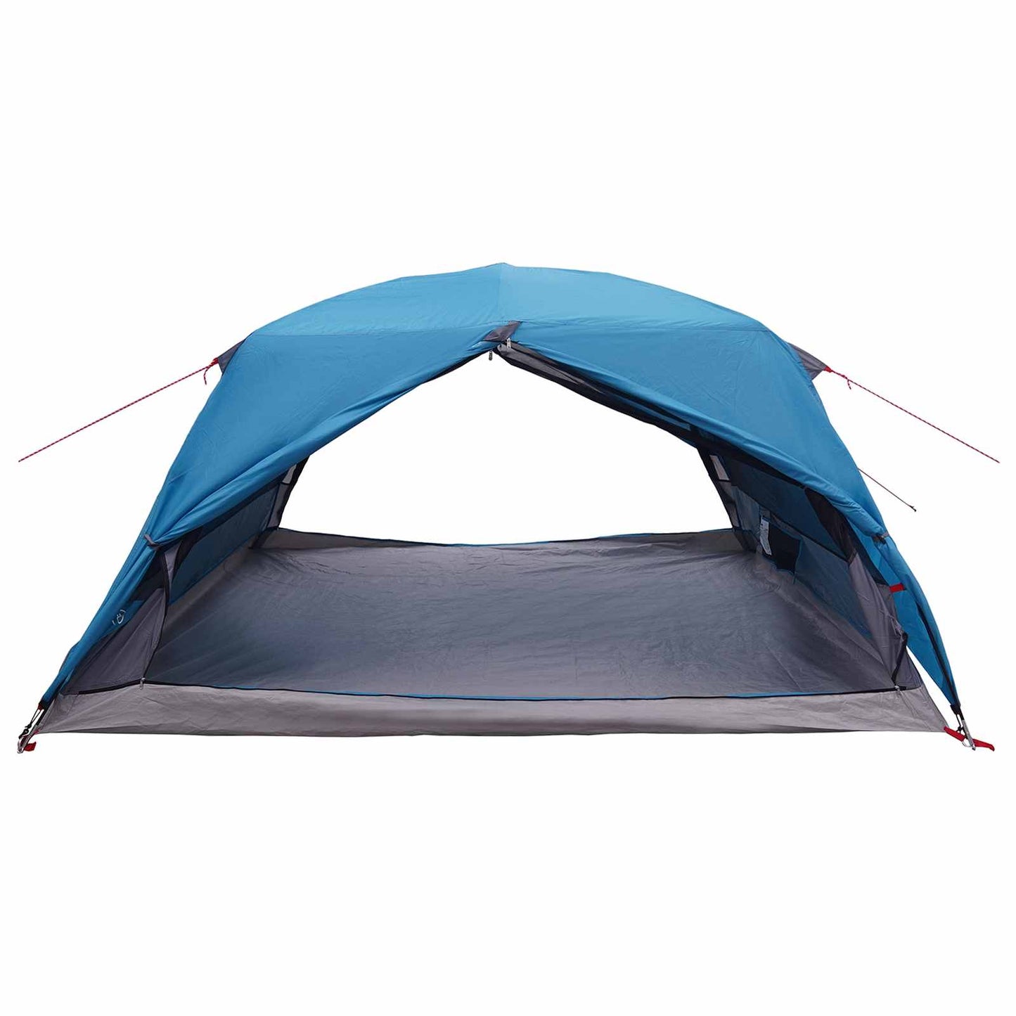 vidaXL Backpacking Tent Blue 4-Person 185T Polyester with PU Coating