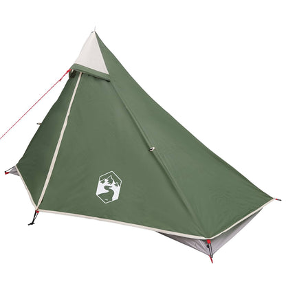 vidaXL Backpacking Tent Green 222 x 85 x 125 cm
