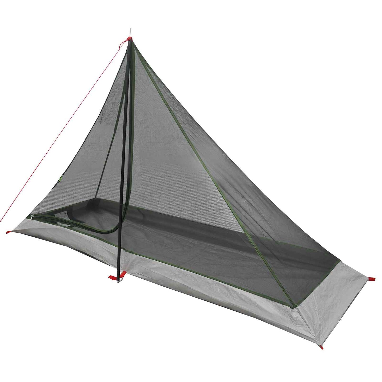 vidaXL Backpacking Tent Green 222 x 85 x 125 cm
