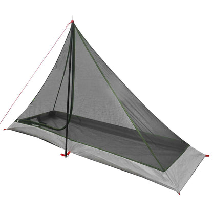 vidaXL Backpacking Tent Green 222 x 85 x 125 cm