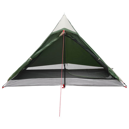vidaXL Backpacking Tent Green 222 x 85 x 125 cm