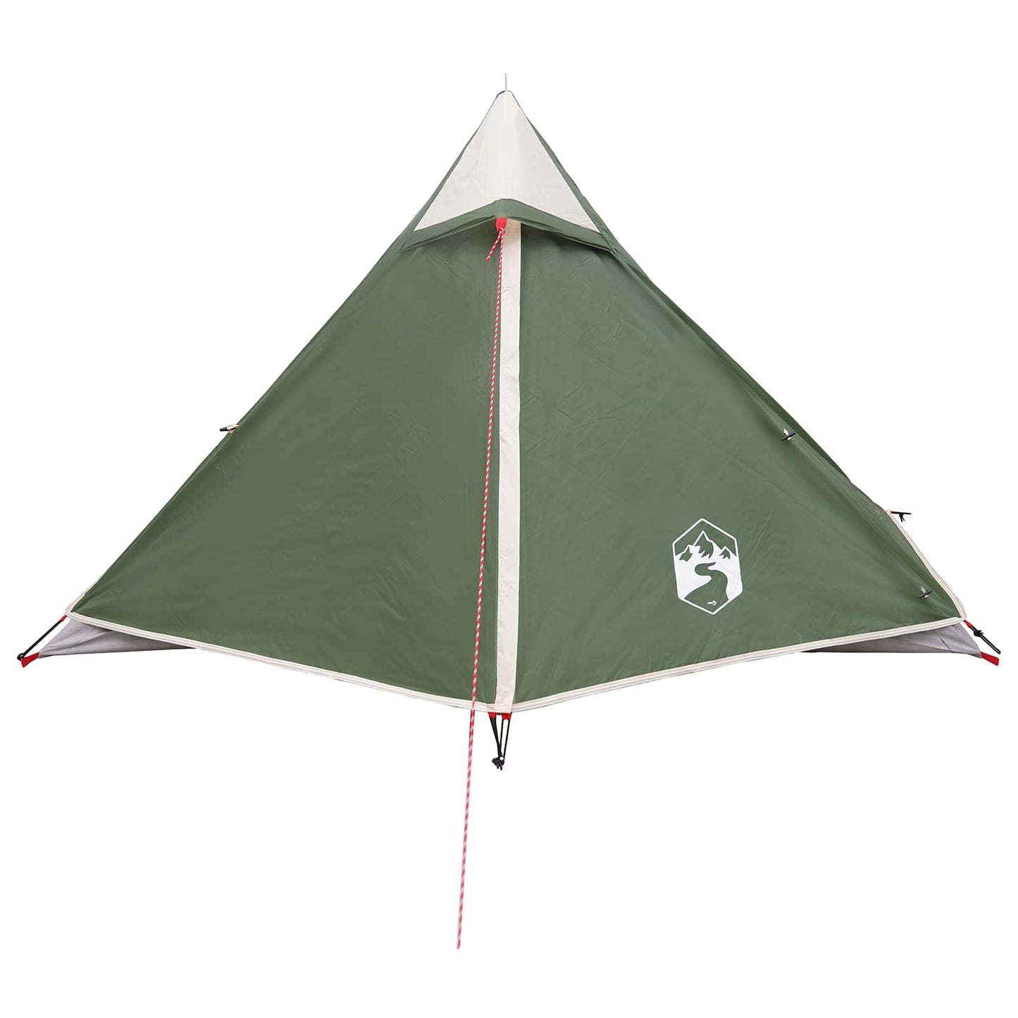 vidaXL Backpacking Tent Green 222 x 85 x 125 cm