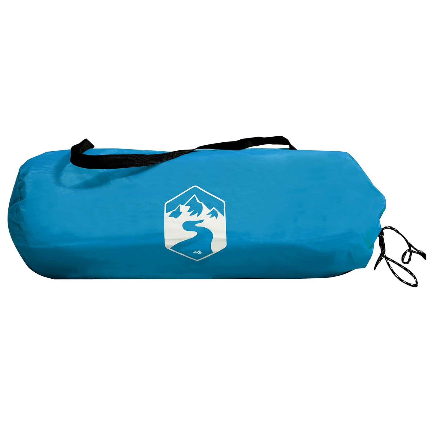 vidaXL Backpacking Tent Blue 222 x 85 x 125 cm