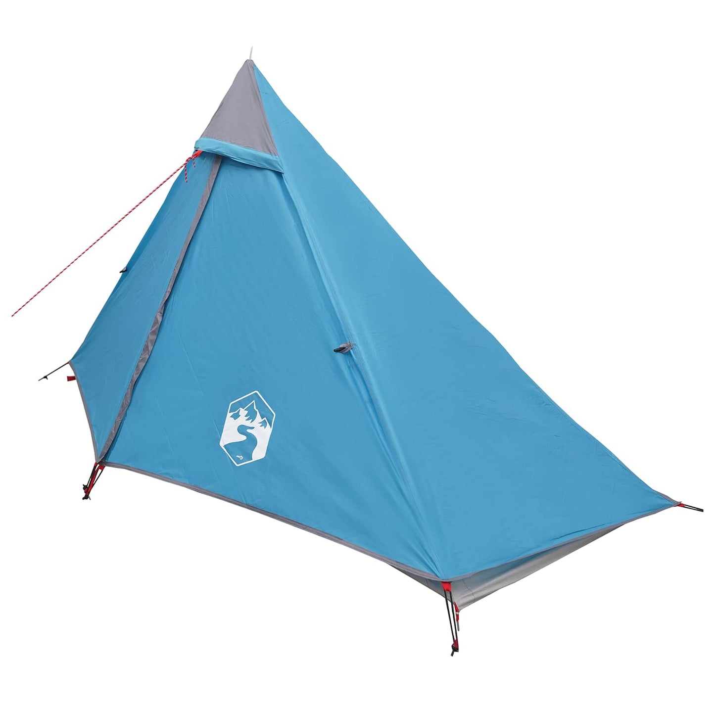 vidaXL Backpacking Tent Blue 222 x 85 x 125 cm