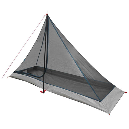 vidaXL Backpacking Tent Blue 222 x 85 x 125 cm