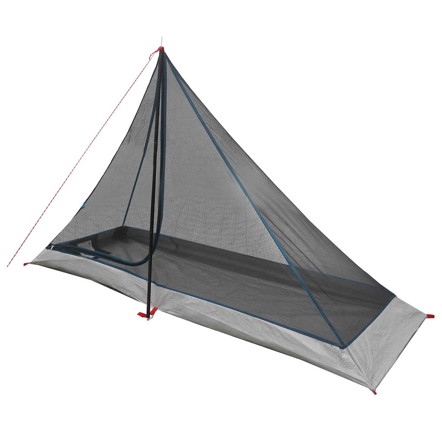vidaXL Backpacking Tent Blue 222 x 85 x 125 cm