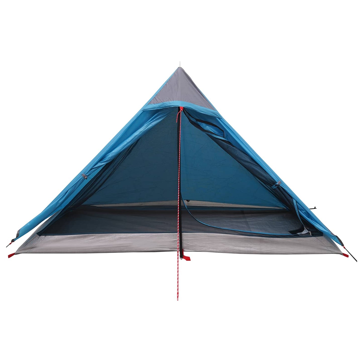 vidaXL Backpacking Tent Blue 222 x 85 x 125 cm