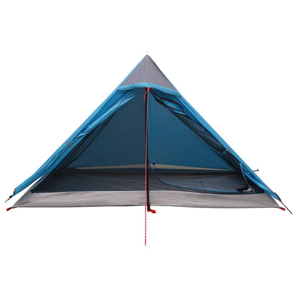 vidaXL Backpacking Tent Blue 222 x 85 x 125 cm