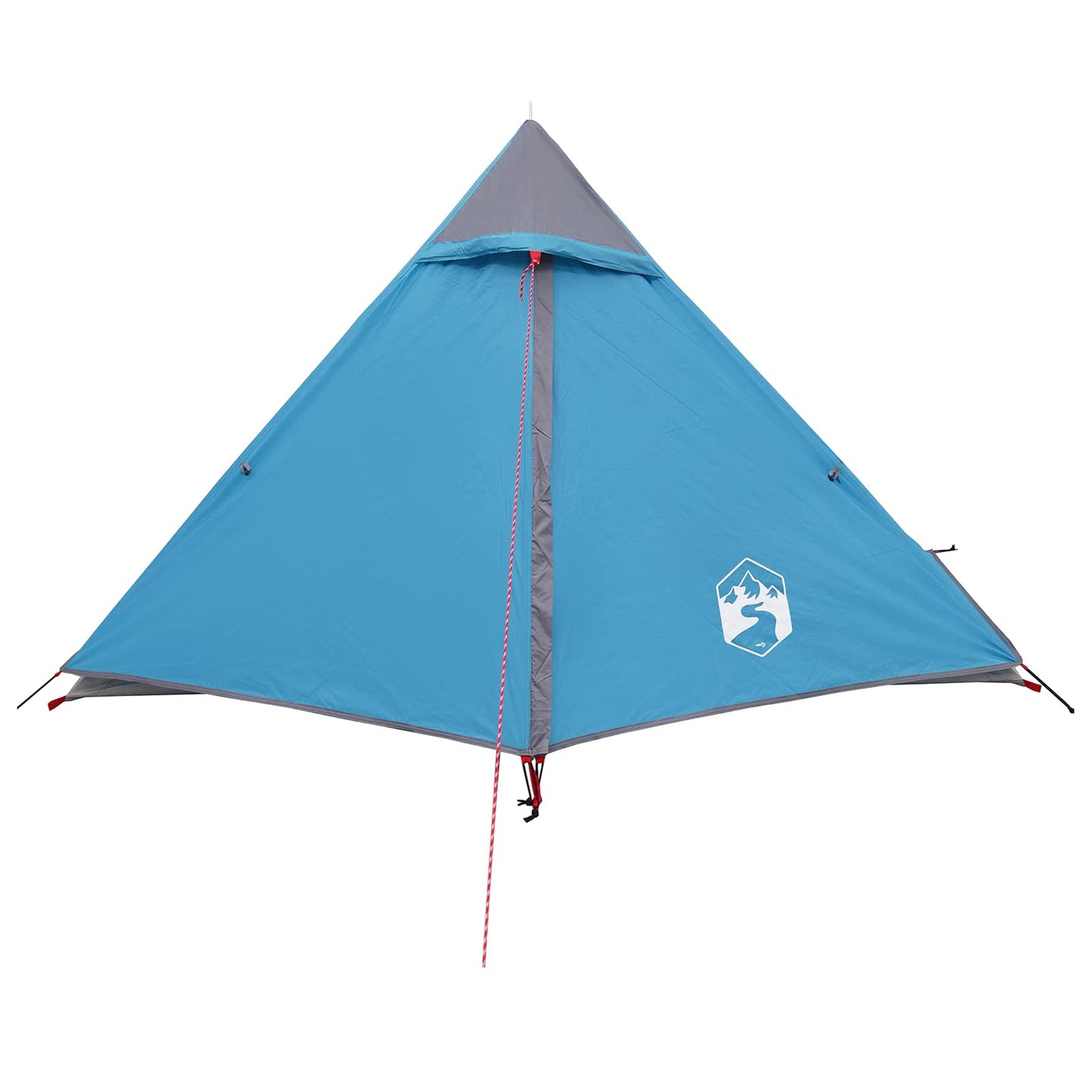 vidaXL Backpacking Tent Blue 222 x 85 x 125 cm
