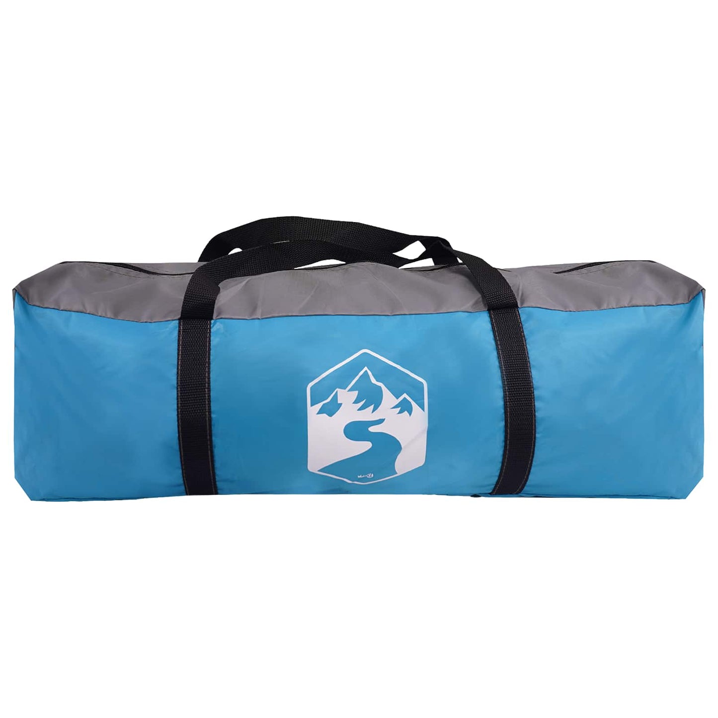 vidaXL Tunnel Tent Blue 400 x 278 x 182 cm