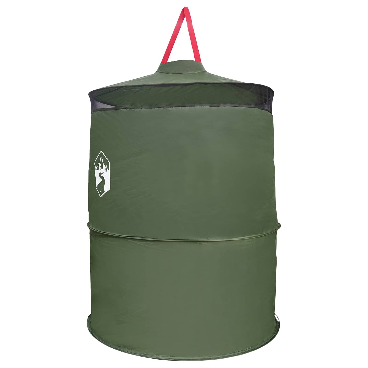 vidaXL Pop-up Toilet Tent with Hanging Rope Green 97 x 126 cm